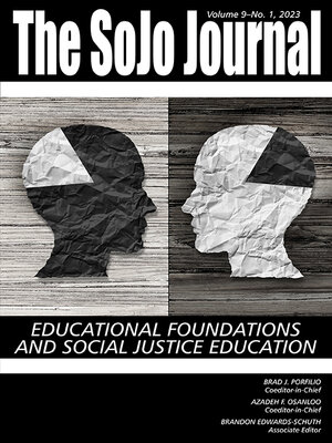 cover image of The SoJo Journal, Volume 9, Issue 1